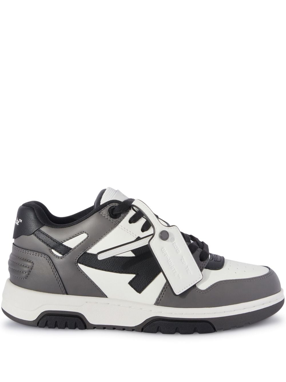 Off-White Out Of Office leather sneakers - Grey von Off-White