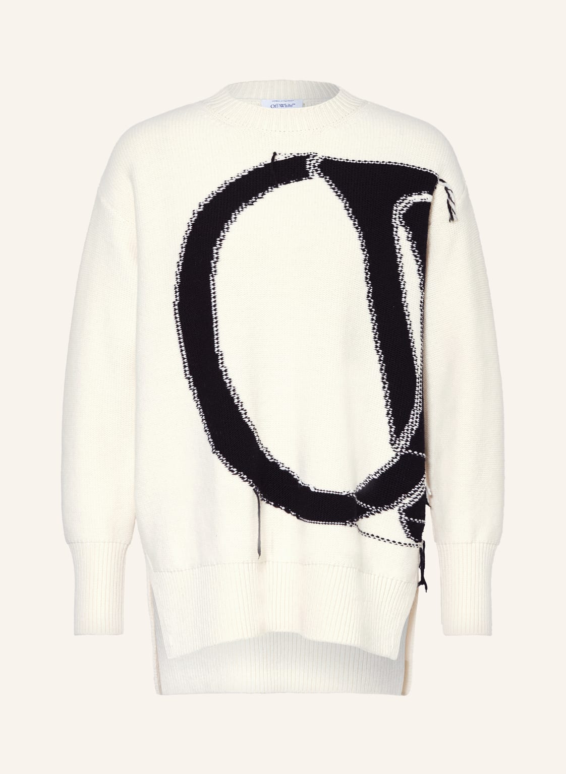 Off-White Oversized-Pullover weiss von Off-White