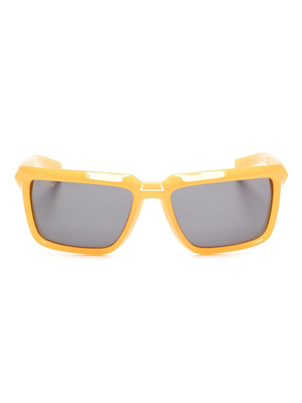 Off-White Portland square sunglasses - Orange von Off-White