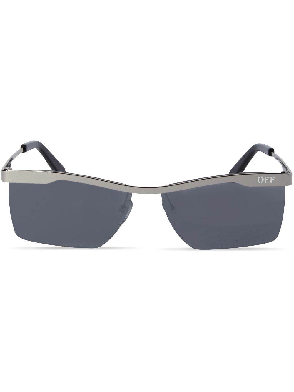 Off-White Rimini rectangle-frame sunglasses - Silver von Off-White