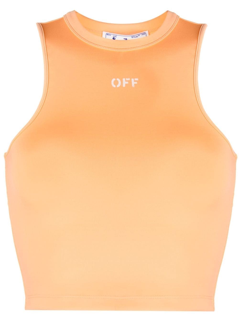Off-White Rowing crew-neck sleeveless top - Orange von Off-White