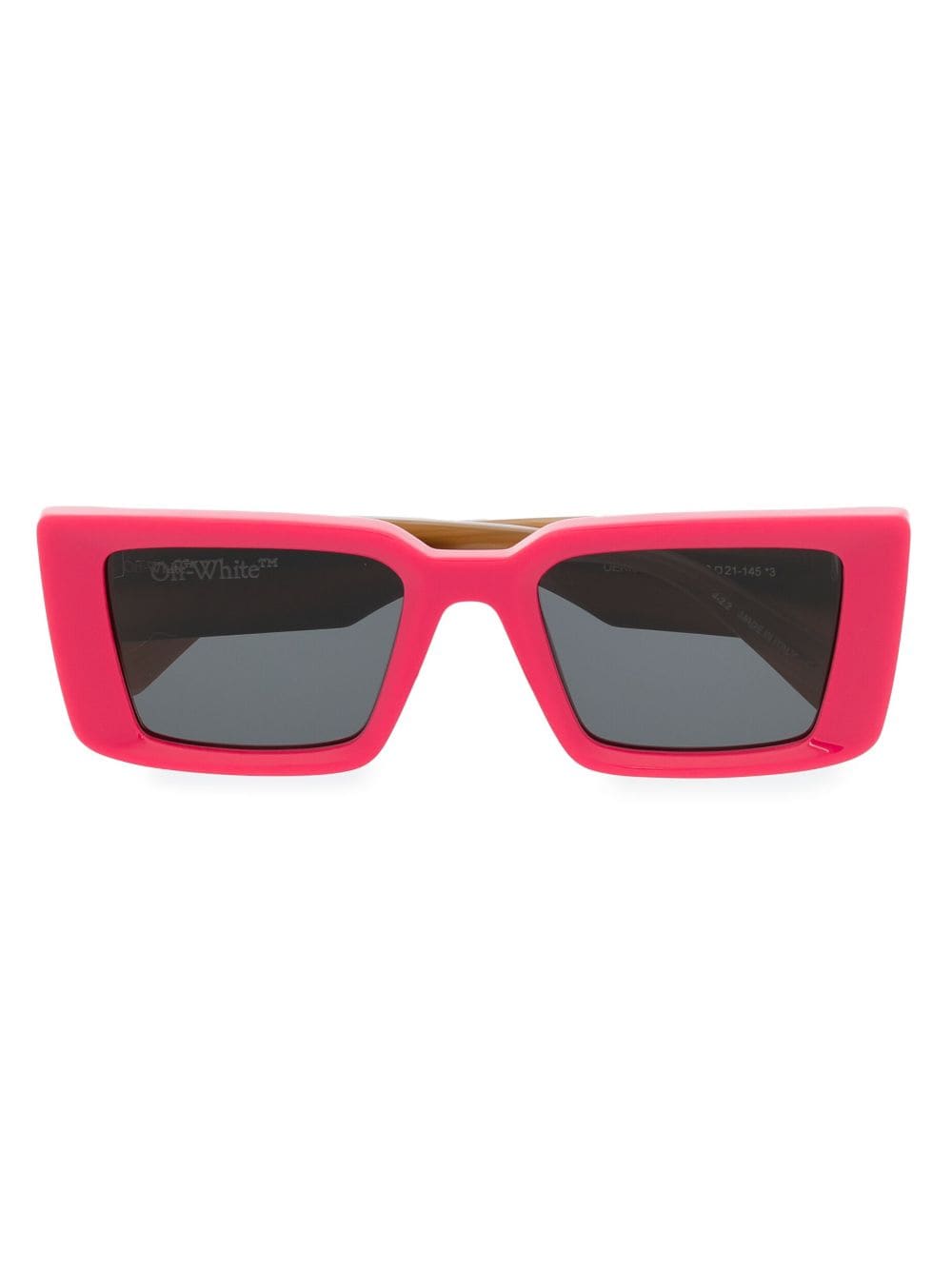 Off-White Savannah two-tone sunglasses - Pink von Off-White