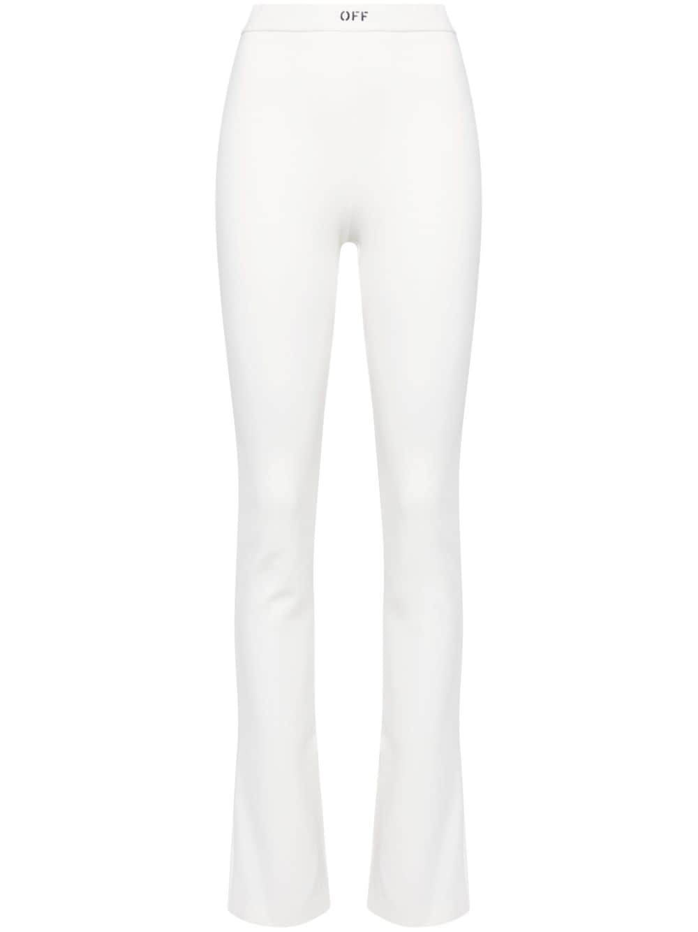 Off-White Sleek Split flared leggings von Off-White