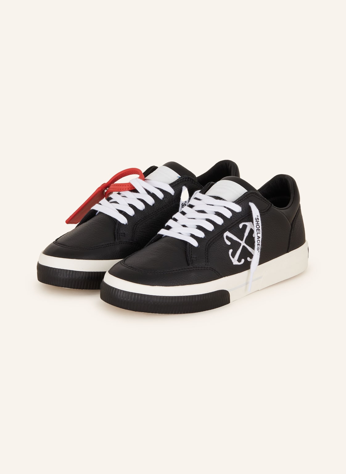 Off-White Sneaker New Low Vulcanized schwarz von Off-White