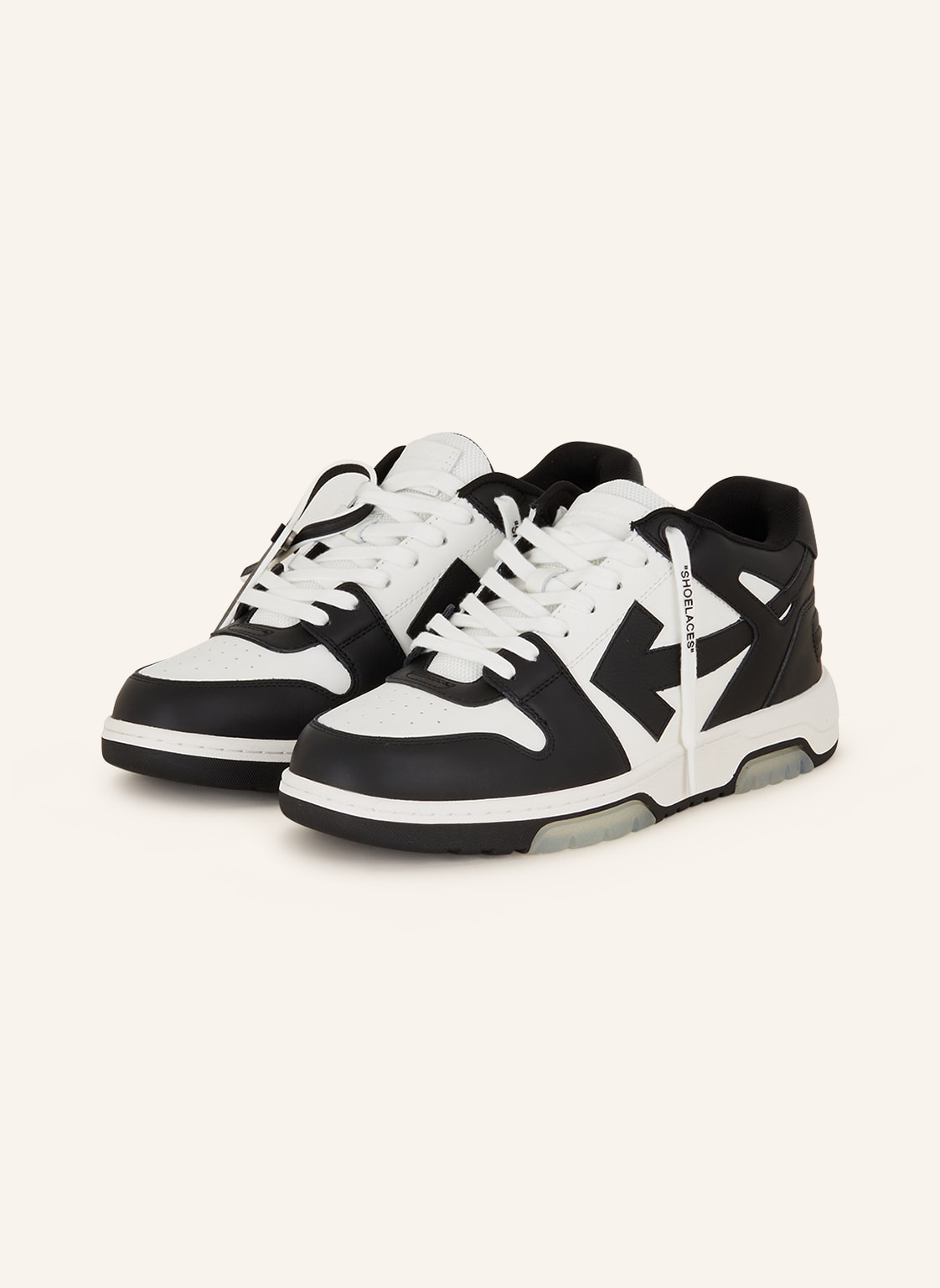 Off-White Sneaker Out Of Office schwarz von Off-White