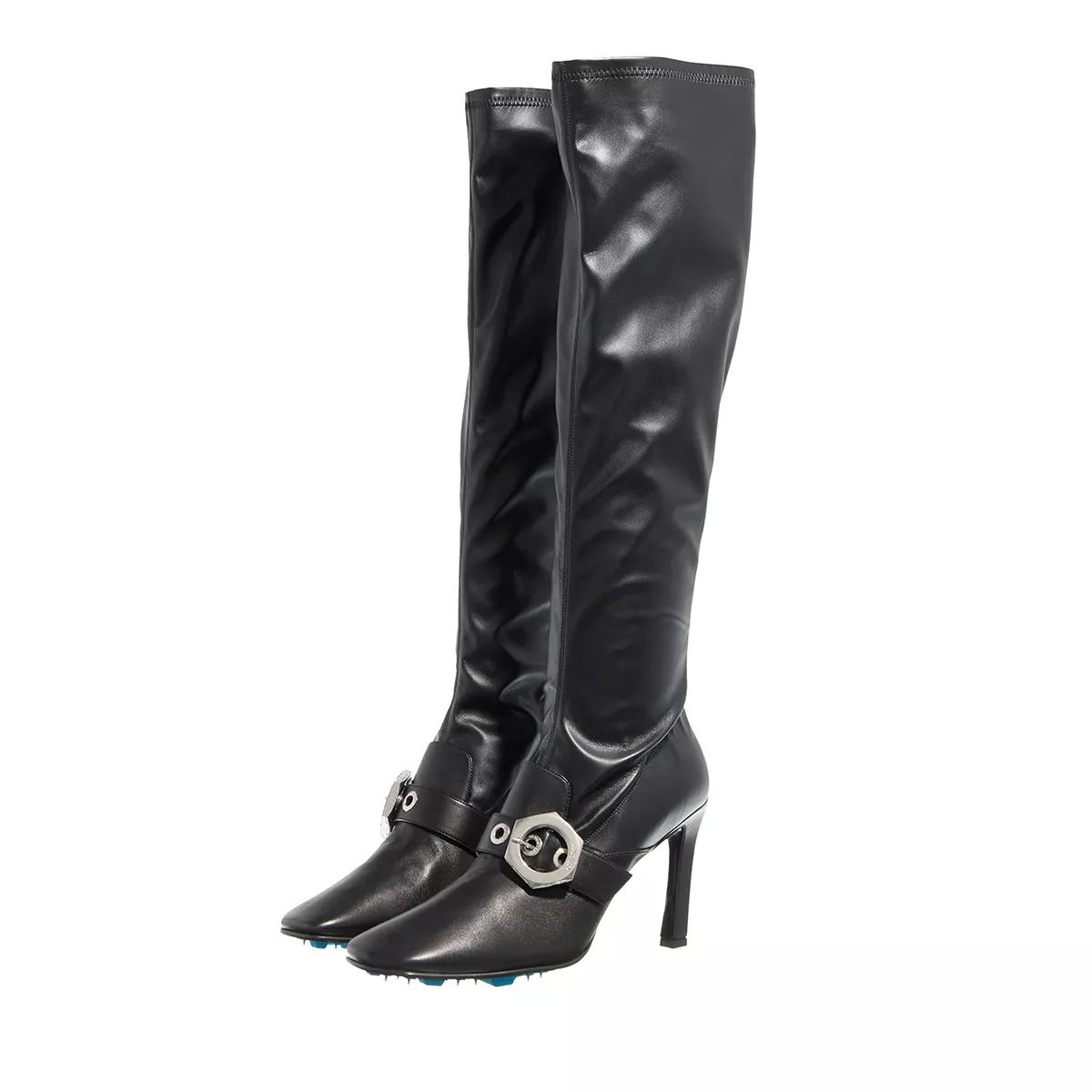 Off-White Boots & Stiefeletten - Stretch High Heel Boots - Gr. 36 (EU) - in Schwarz - für Damen von Off-White
