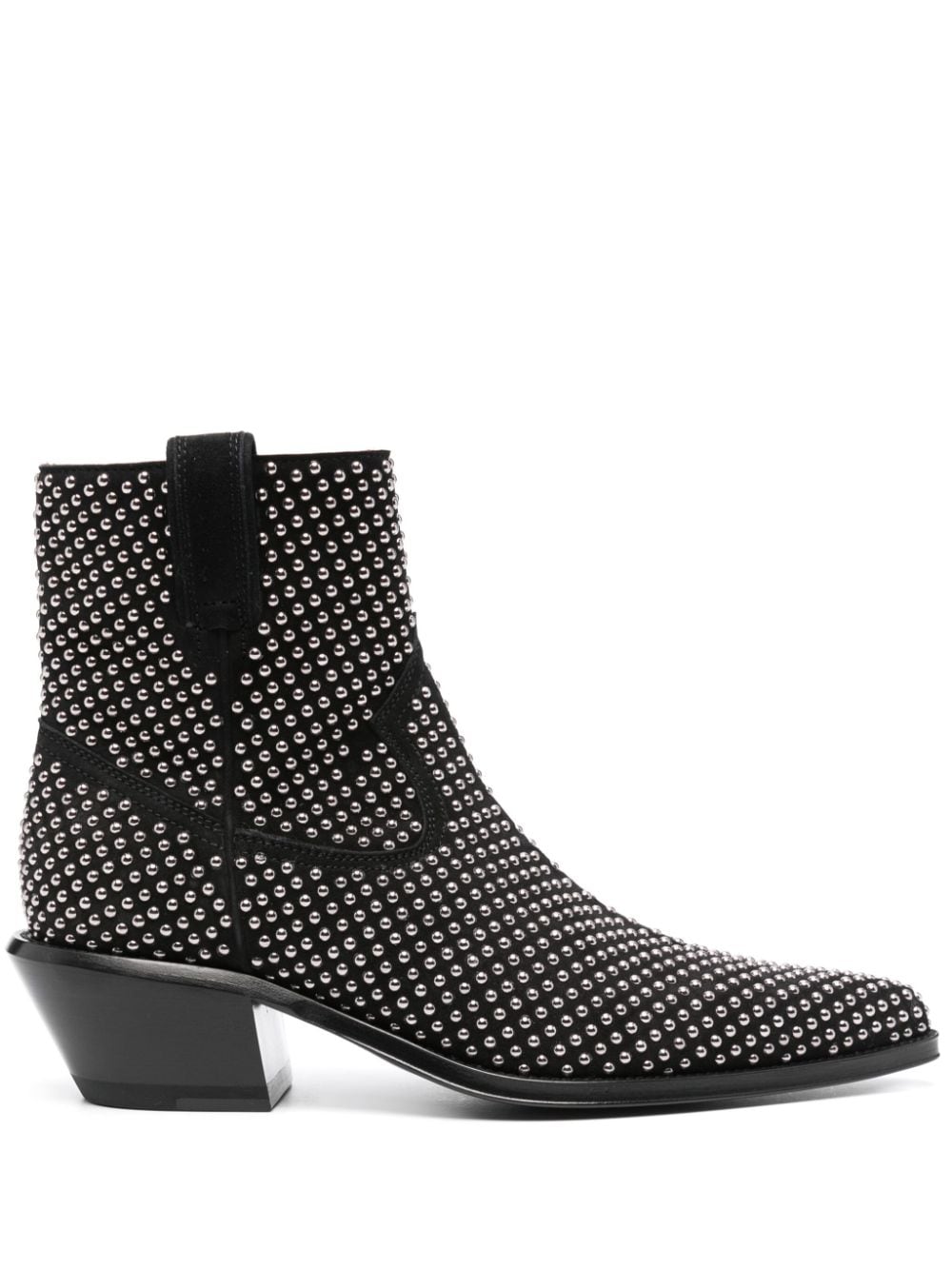 Off-White Stud Texas 55mm ankle boots - Black von Off-White