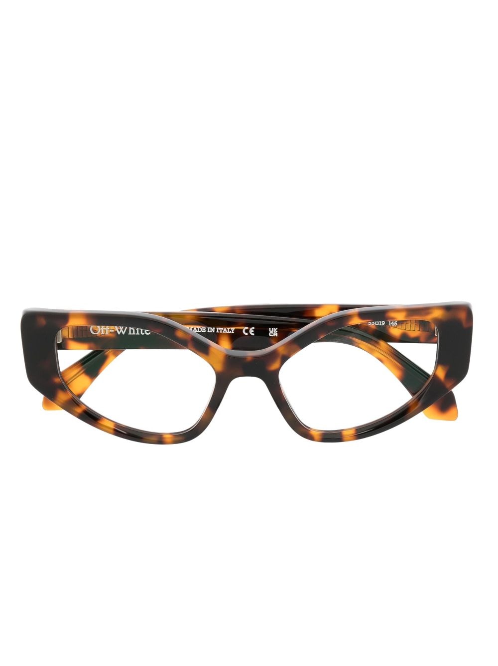 Off-White Style 24 optical glasses - Brown von Off-White