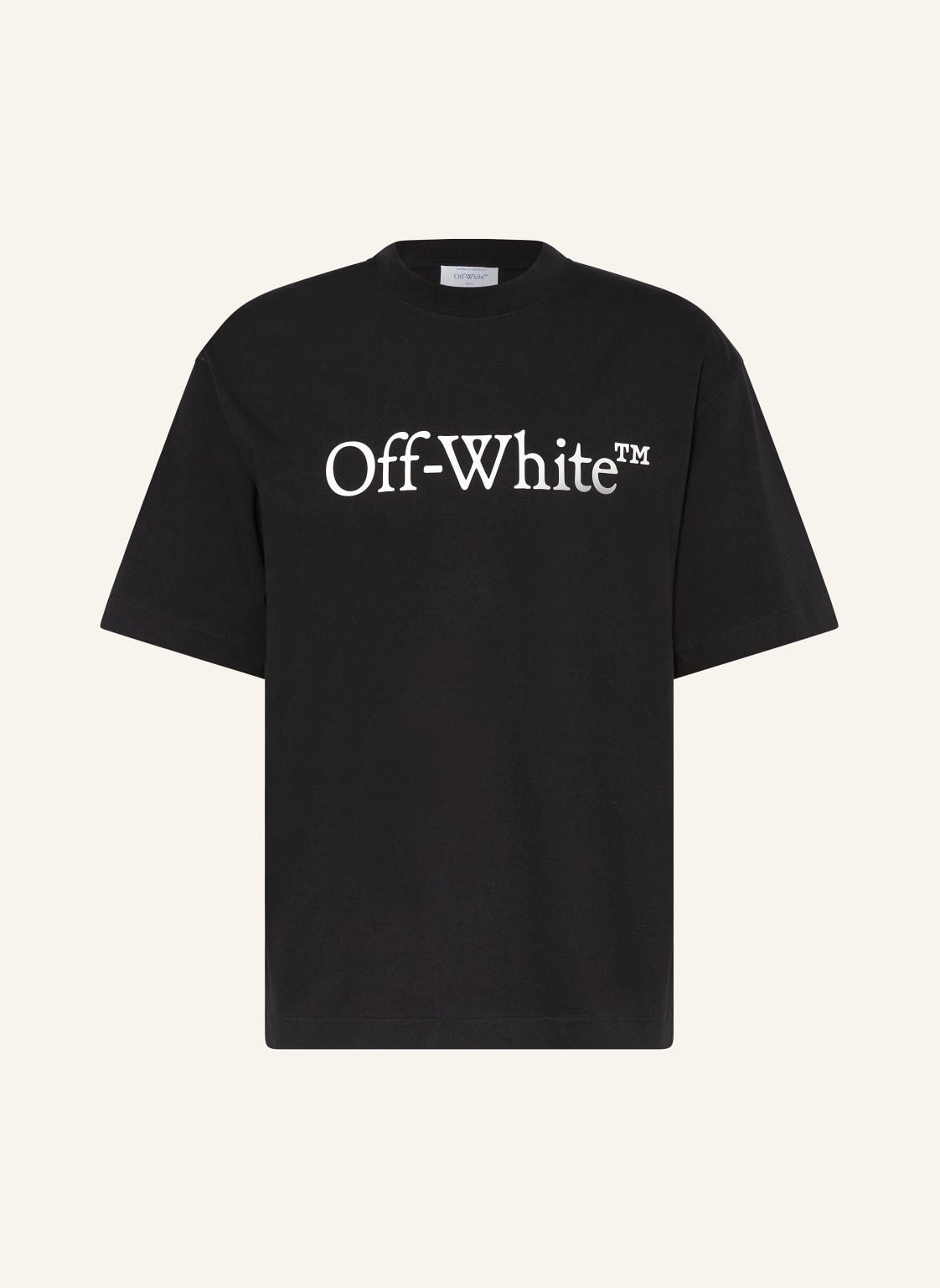 Off-White T-Shirt Big Bookish Skate schwarz Off-White T-Shirt Big Bookish Skate schwarz von Off-White