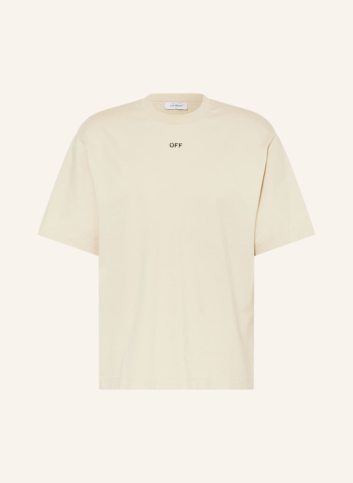 Off-White T-Shirt Off Stamp Skate braun Off-White T-Shirt Off Stamp Skate braun von Off-White