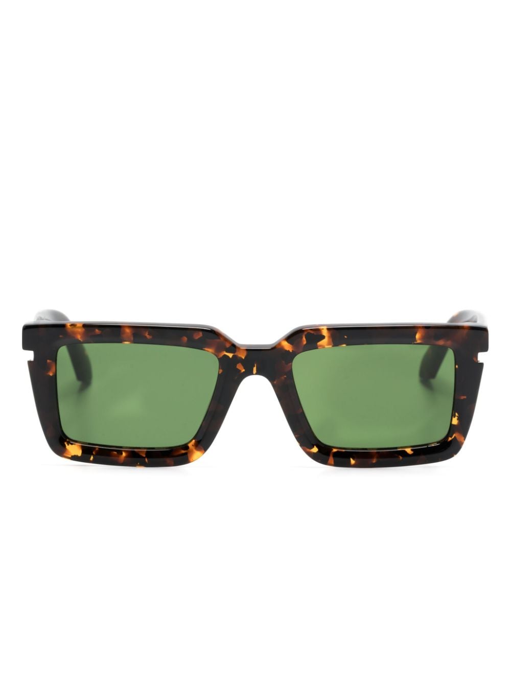 Off-White Tucson square-frame sunglasses - Brown von Off-White
