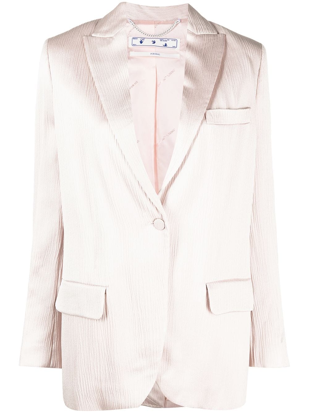 Off-White Tomboy single-breasted blazer - Pink von Off-White