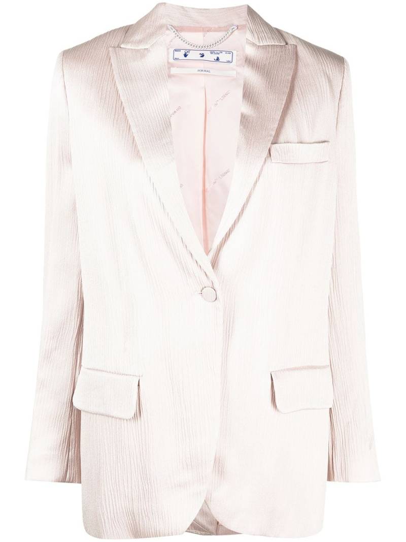 Off-White Tomboy single-breasted blazer - Pink von Off-White