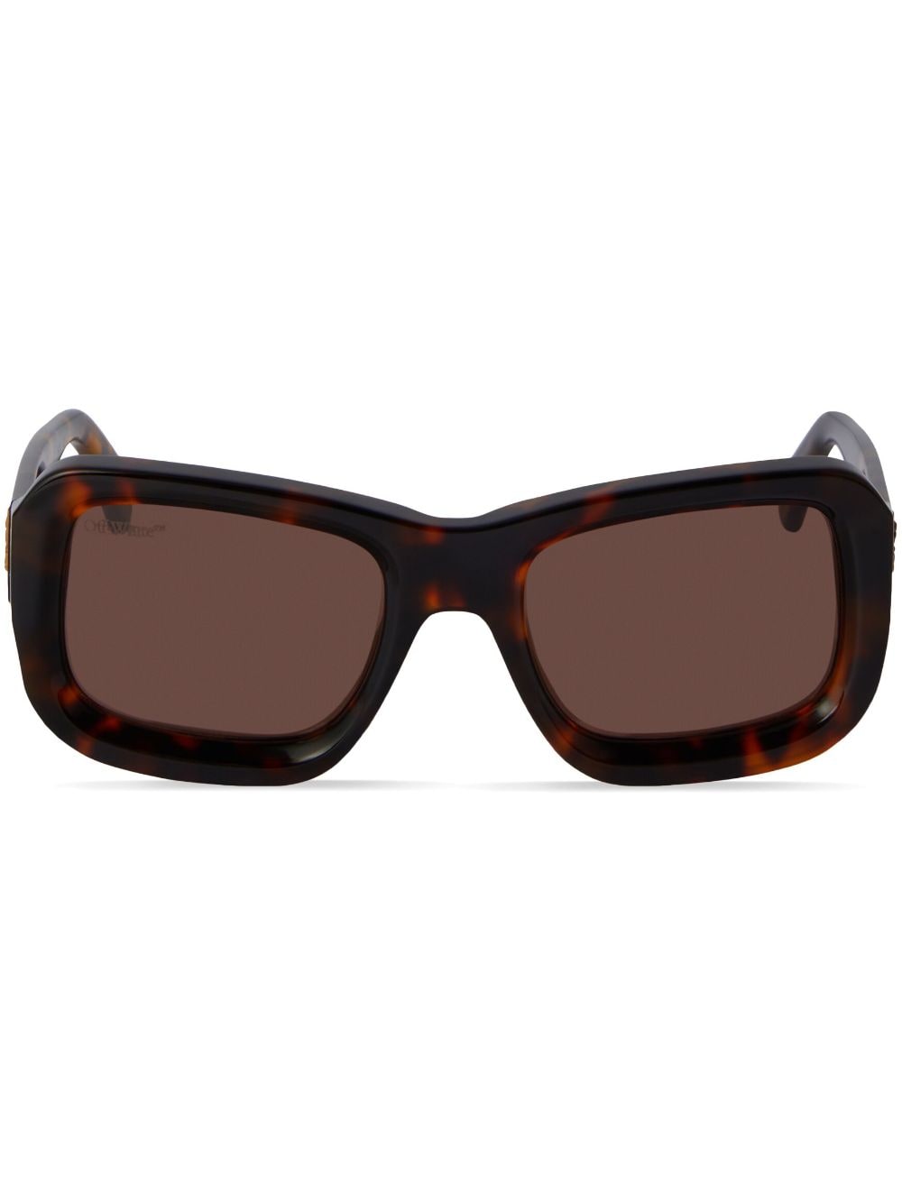 Off-White Verona square-frame sunglasses - Brown von Off-White