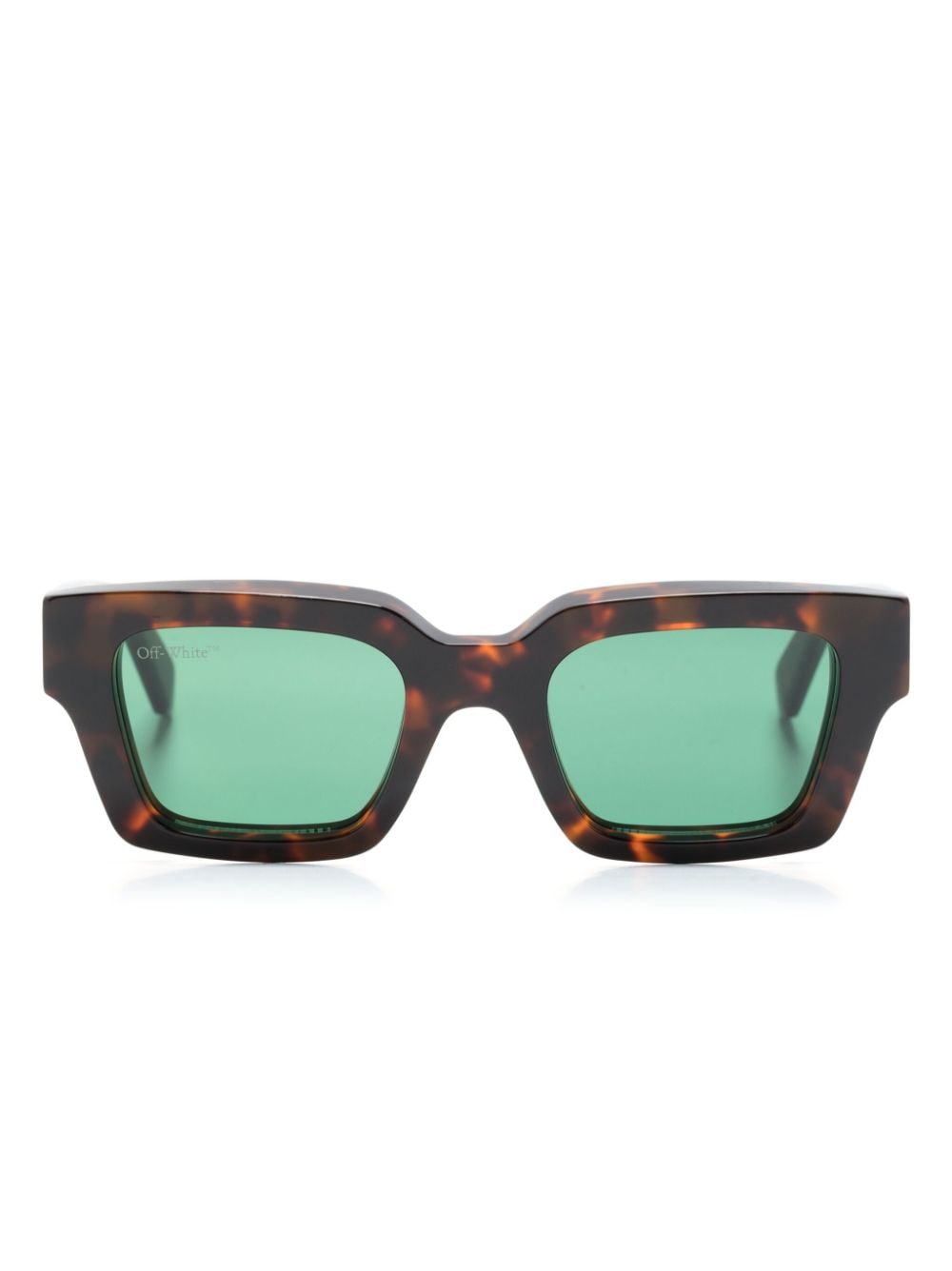 Off-White Virgil square-frame sunglasses - Brown von Off-White