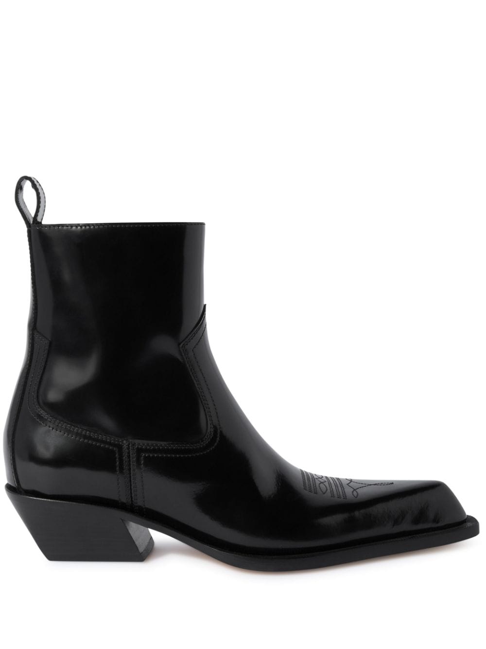 Off-White Western Blade ankle boots - Black von Off-White