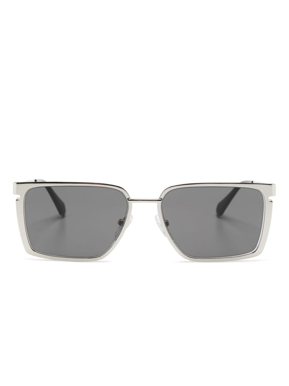 Off-White Yoder rectangle-frame sunglasses - Silver von Off-White