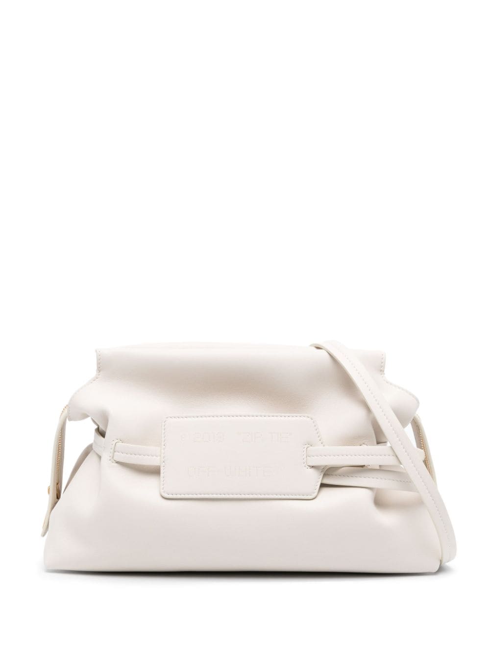 Off-White Zip Tie clutch bag - Neutrals von Off-White
