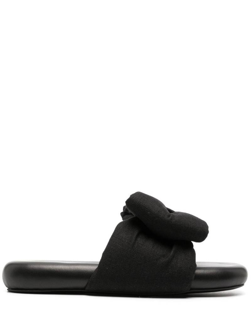 Off-White bow-detail sandals - Black von Off-White