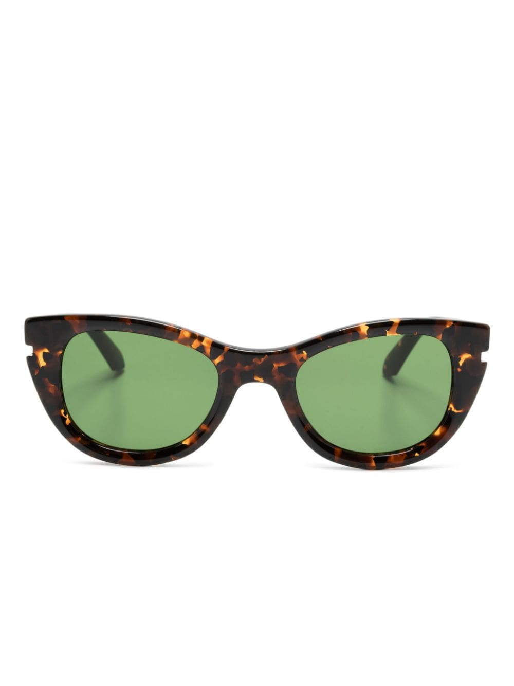 Off-White cat-eye frame sunglasses - Brown von Off-White