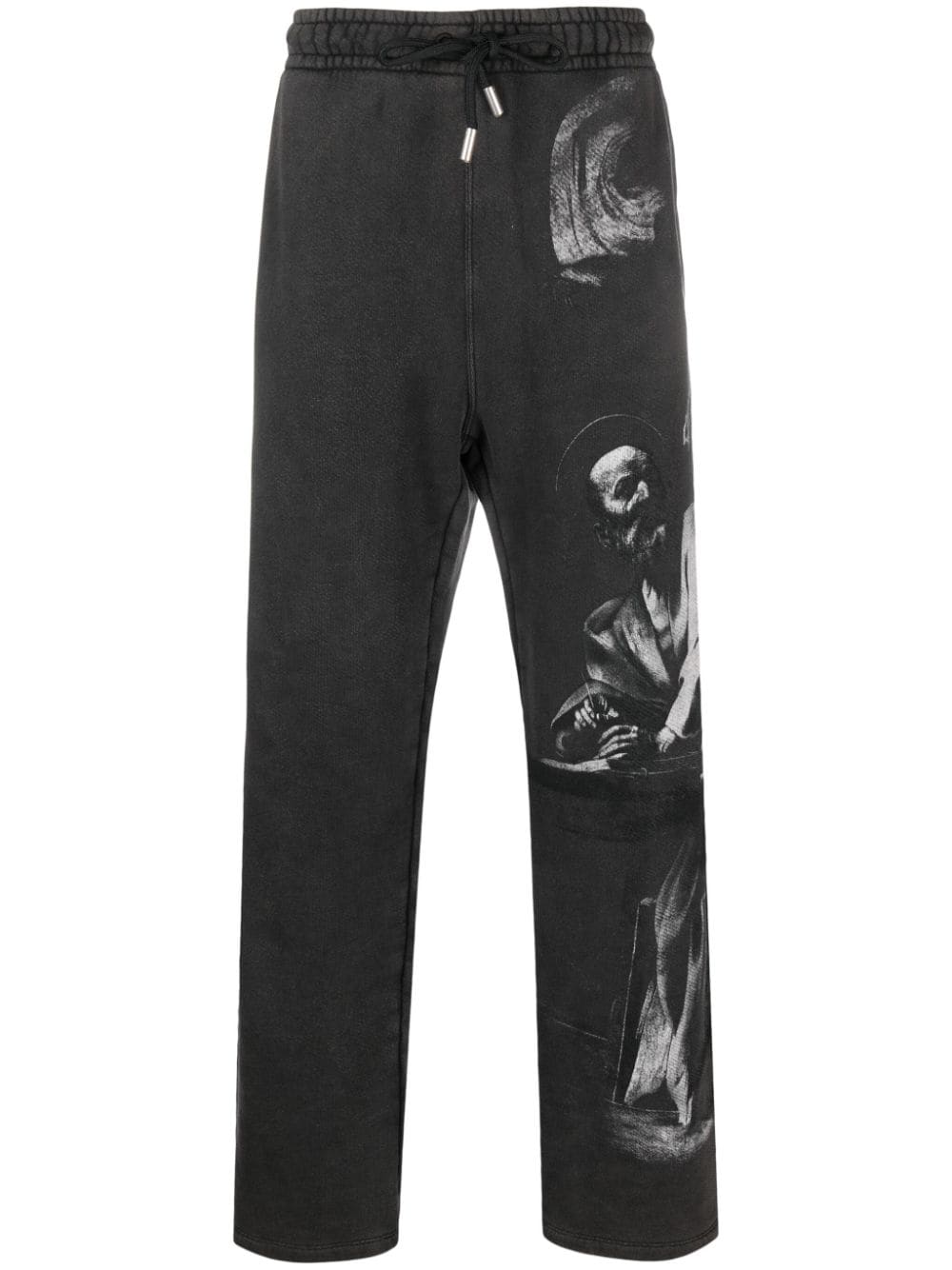 Off-White graphic-print track pants - Black von Off-White