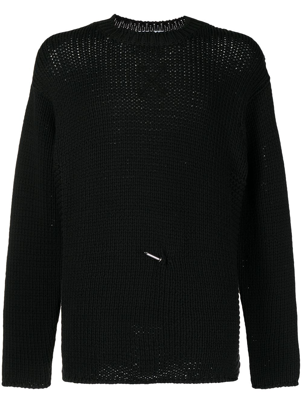 Off-White knitting-needle chunky-knit jumper - Black von Off-White