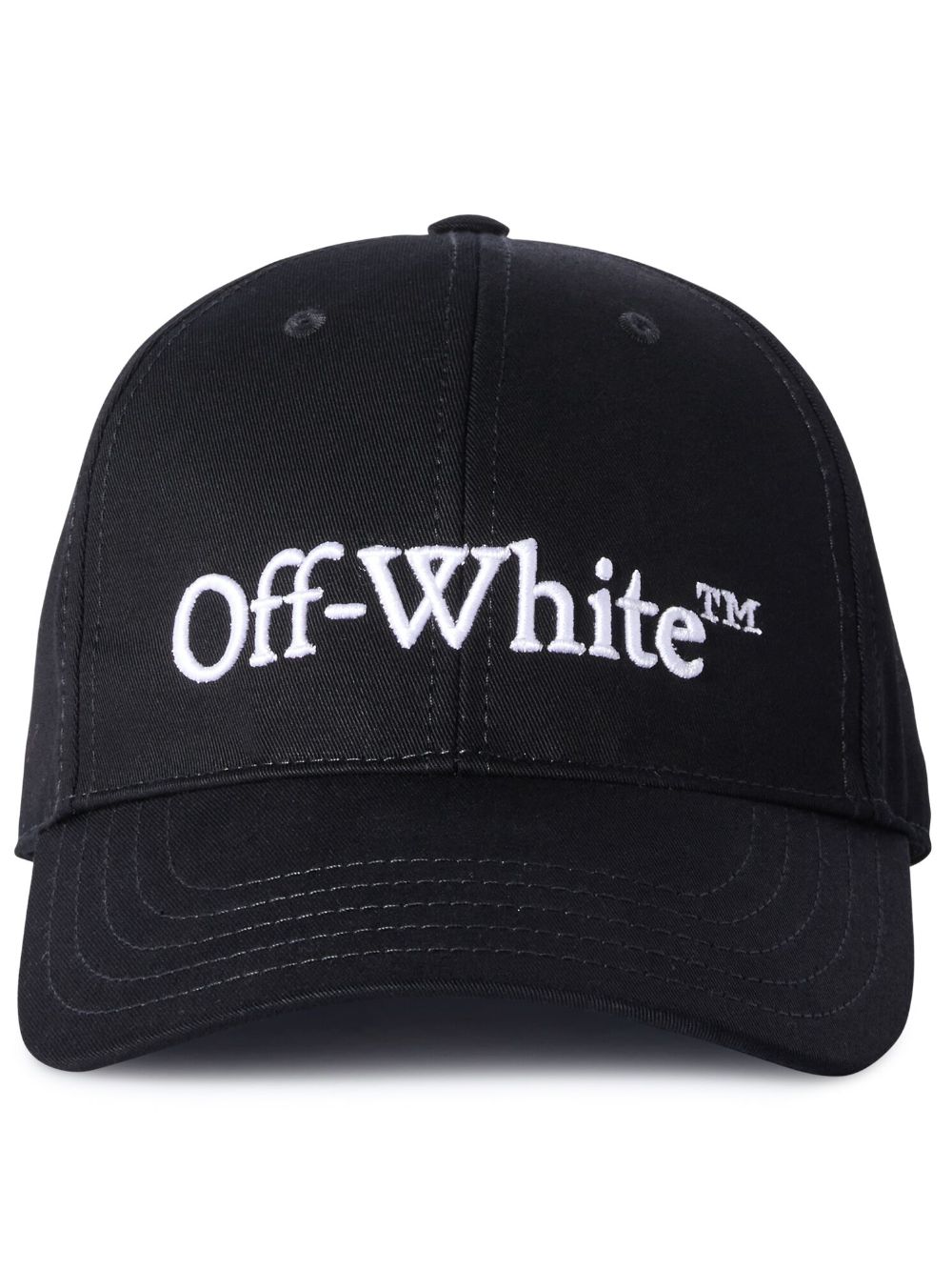 Off-White logo-embroidered baseball cap - Black von Off-White