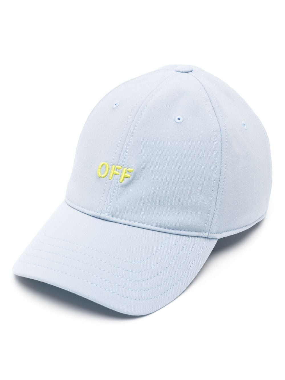 Off-White logo-embroidered baseball cap - Blue von Off-White