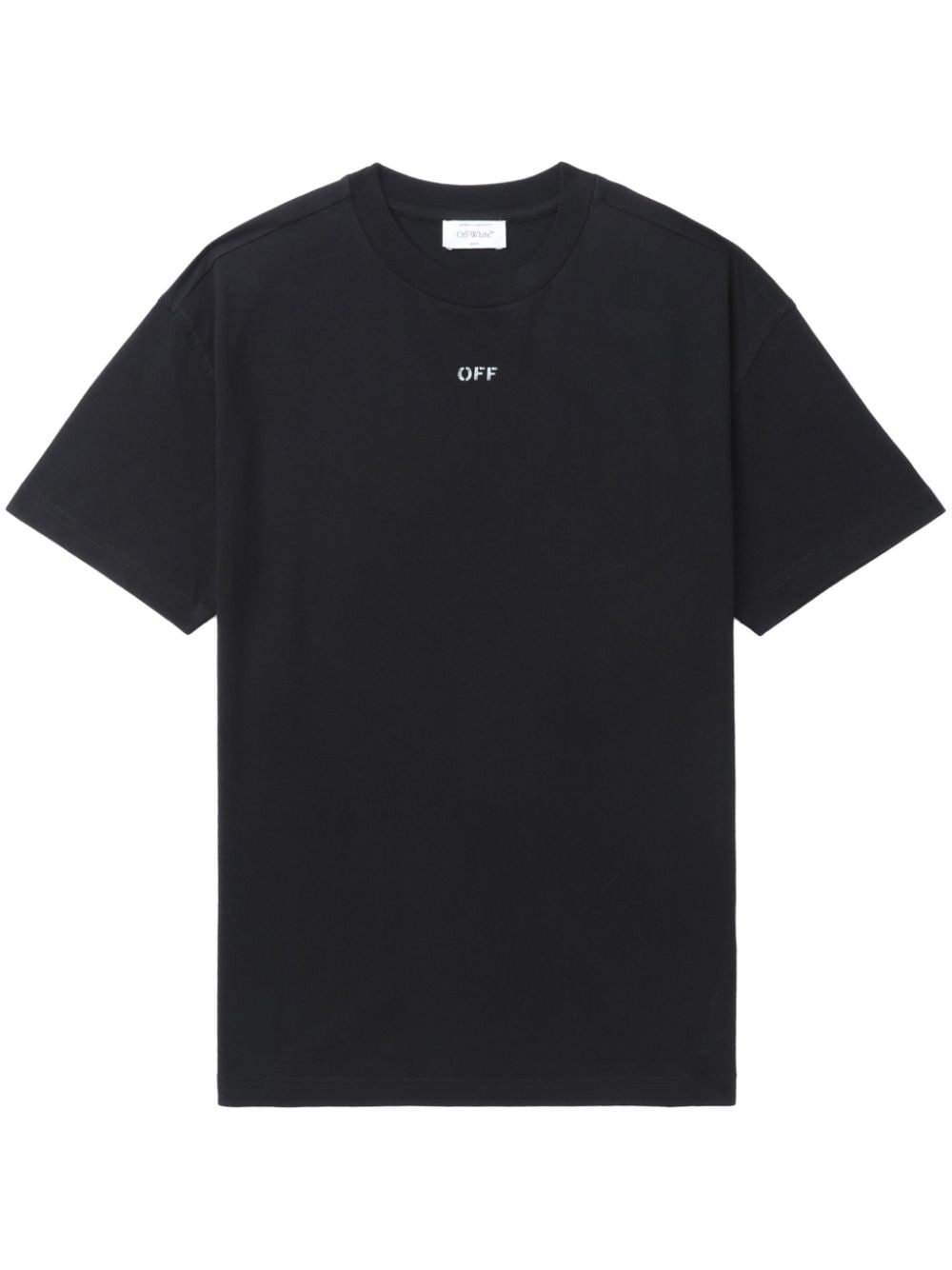 Off-White logo-print cotton T-shirt - Black von Off-White