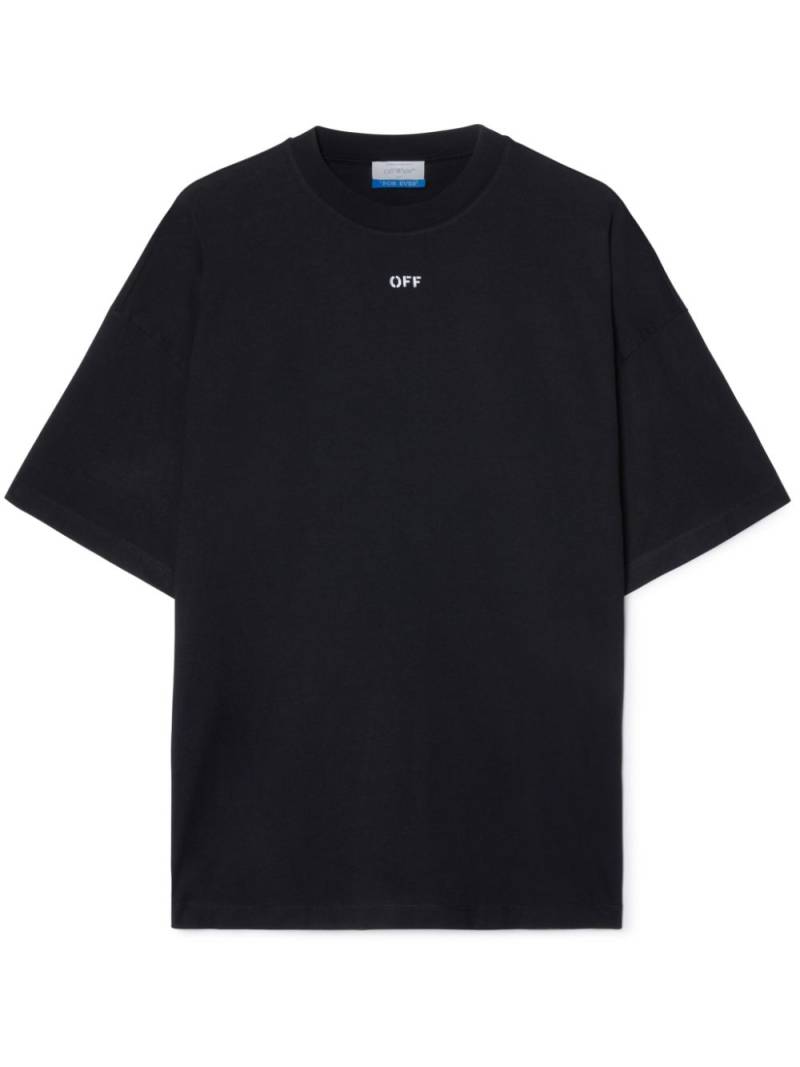 Off-White logo-print cotton T-shirt - Black von Off-White