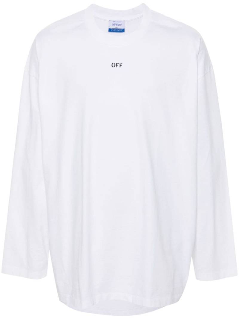 Off-White logo-print cotton T-shirt von Off-White
