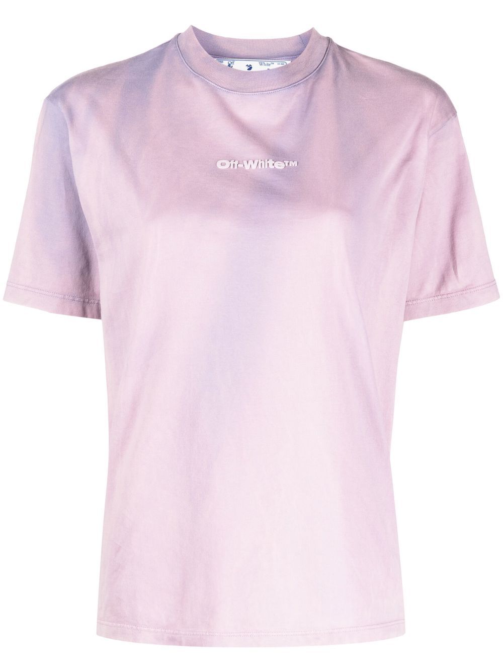 Off-White logo-print short-sleeve T-shirt - Pink von Off-White