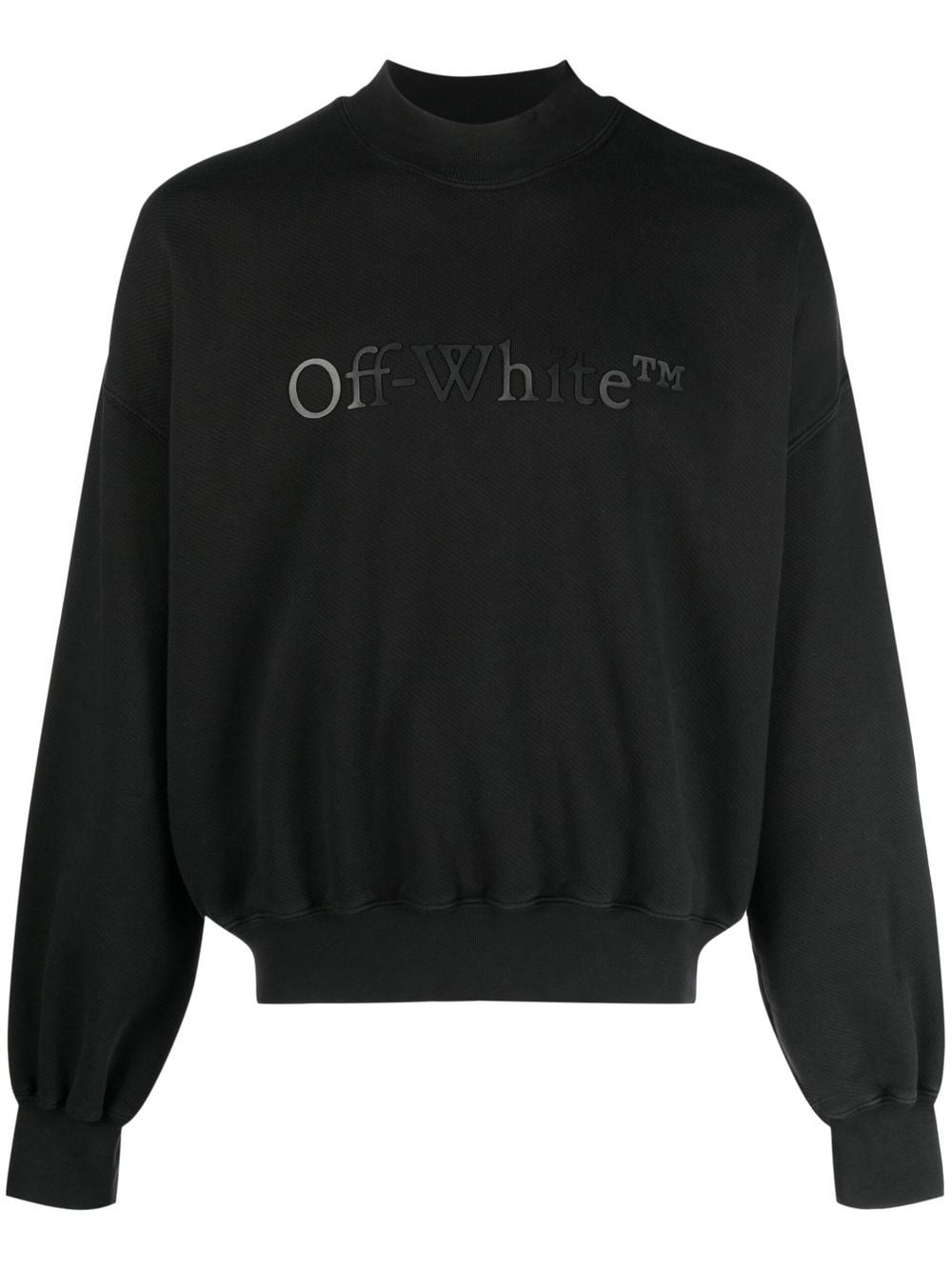Off-White Bookish logo-print sweatshirt - Black von Off-White