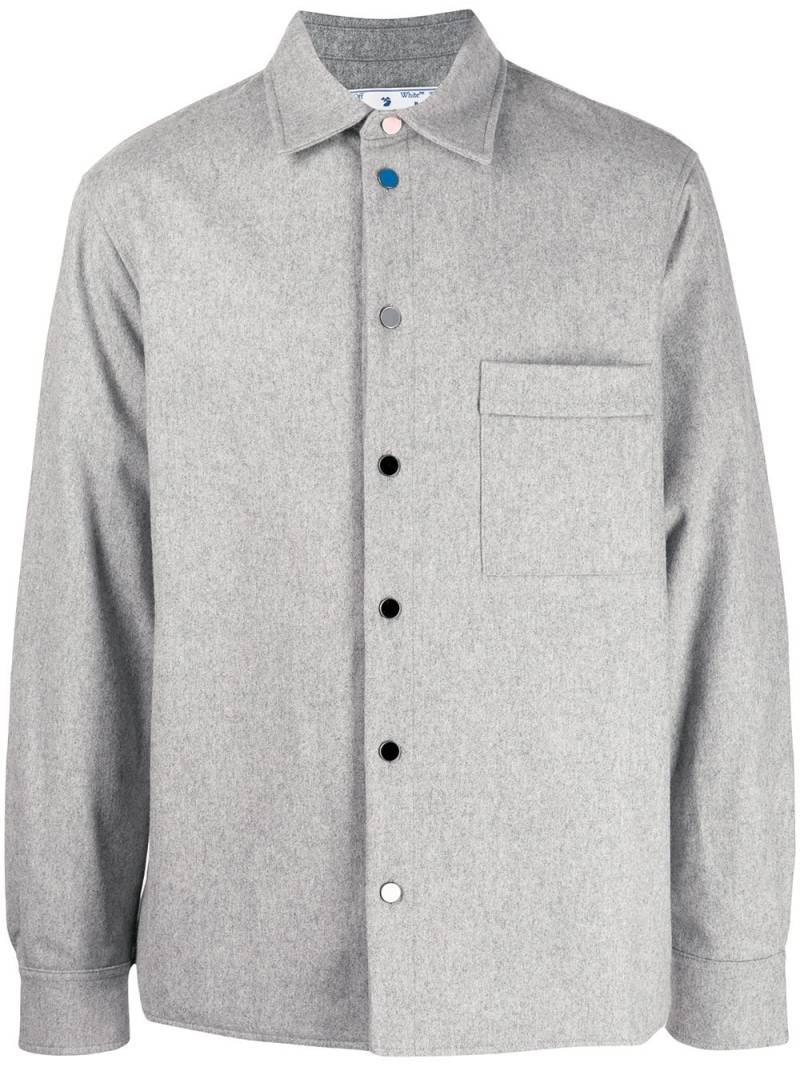 Off-White long-sleeve shirt - Grey von Off-White