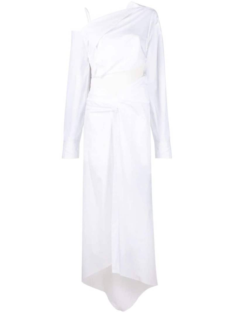Off-White one-shoulder asymmetric dress von Off-White