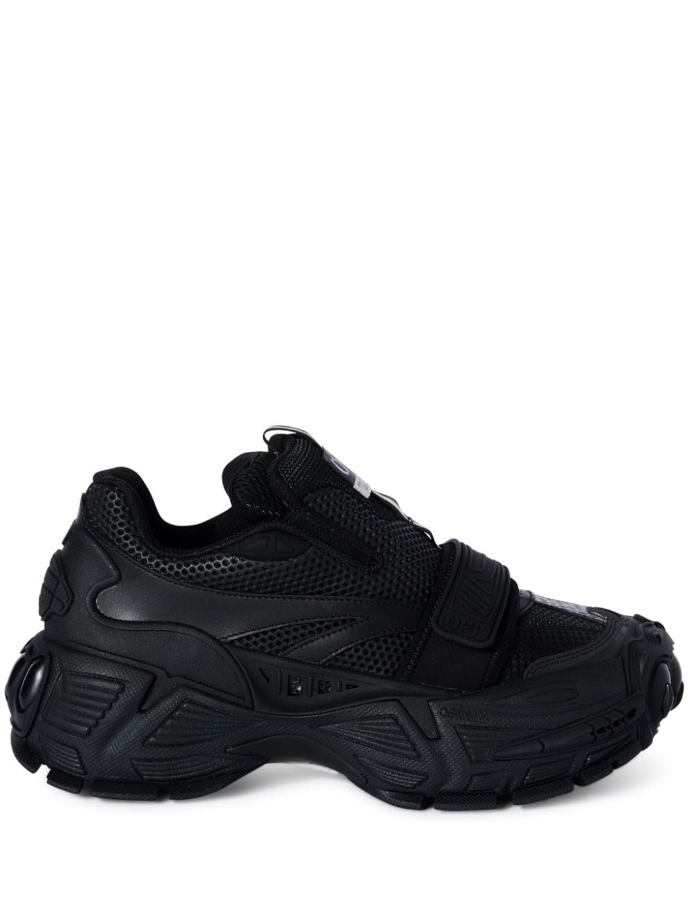 Off-White Glove panelled chunky sneakers - Black von Off-White
