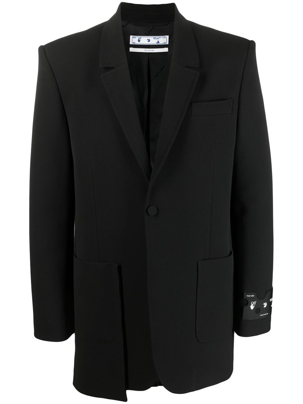 Off-White pocket-detail blazer - Black von Off-White
