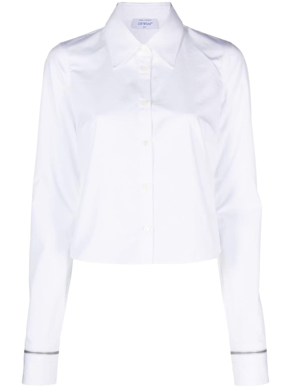 Off-White pointed-collar button-up shirt von Off-White