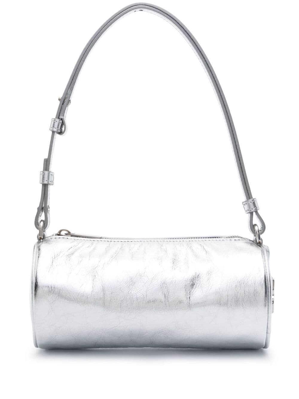 Off-White small Torpedo leather shoulder bag - Silver von Off-White