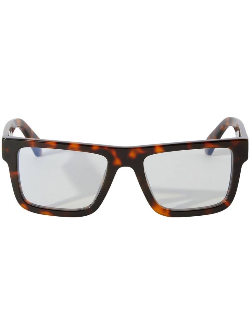 Off-White square-frame optical glasses - Brown von Off-White