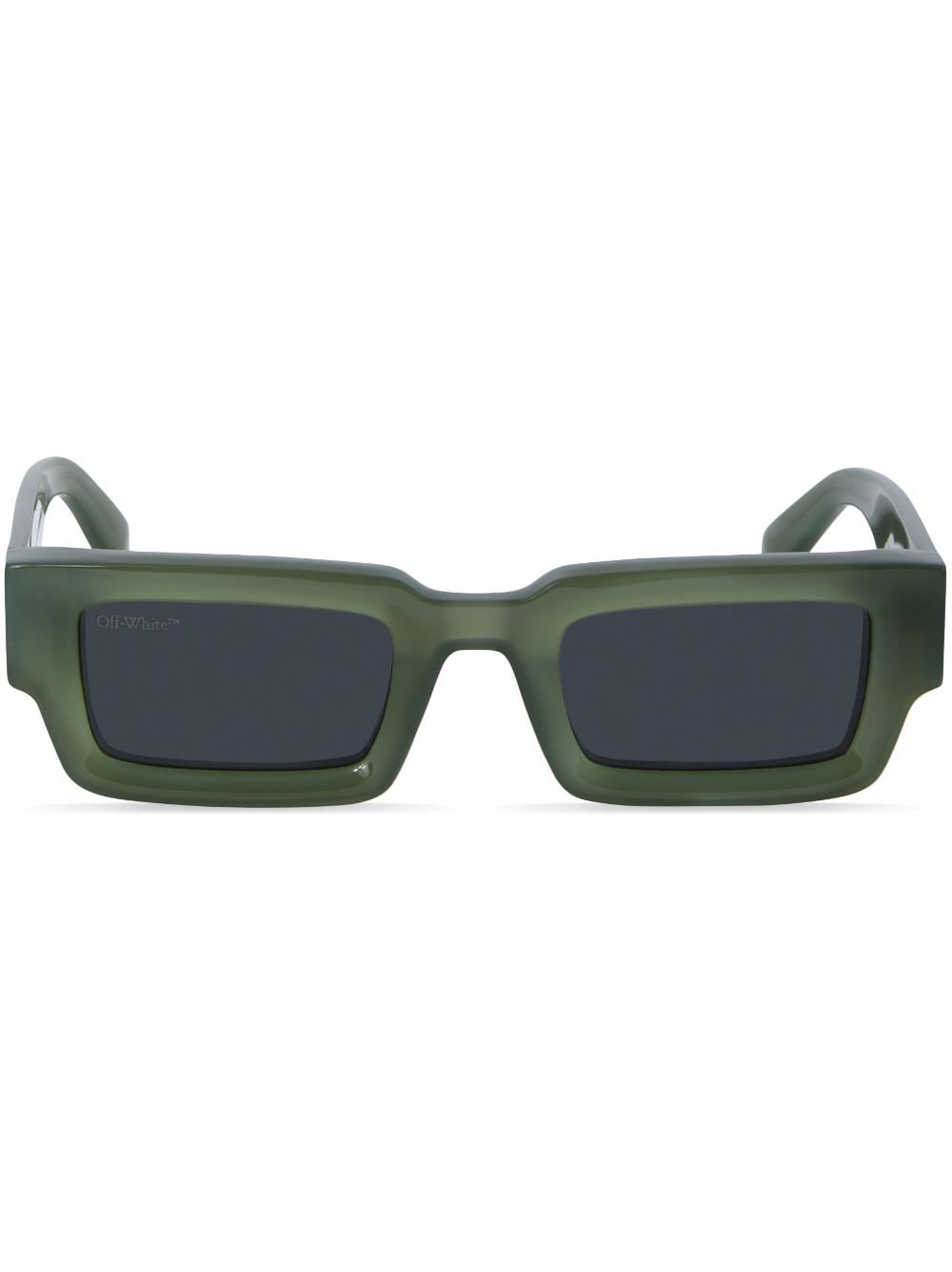 Off-White Lecce tinted sunglasses - Green von Off-White