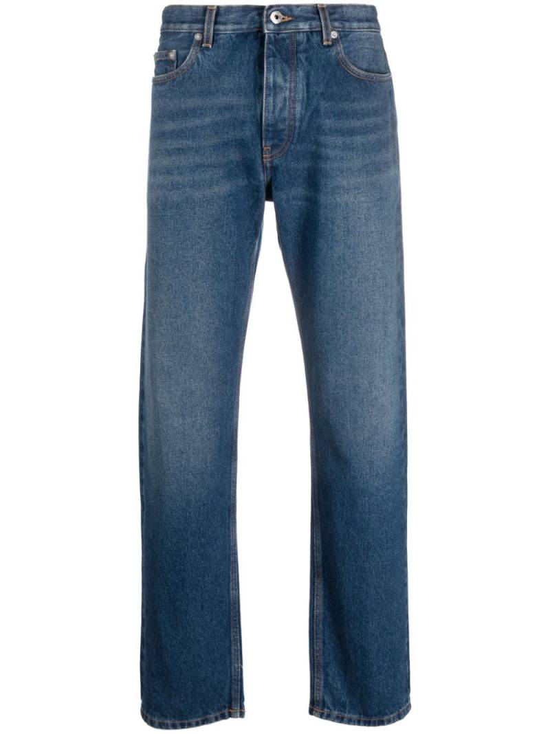 Off-White stonewashed straight-leg jeans - Blue von Off-White