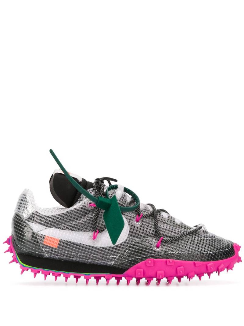 Nike X Off-White Waffle Racer SP "Black/Fuchsia" sneakers - Grey von Nike X Off-White