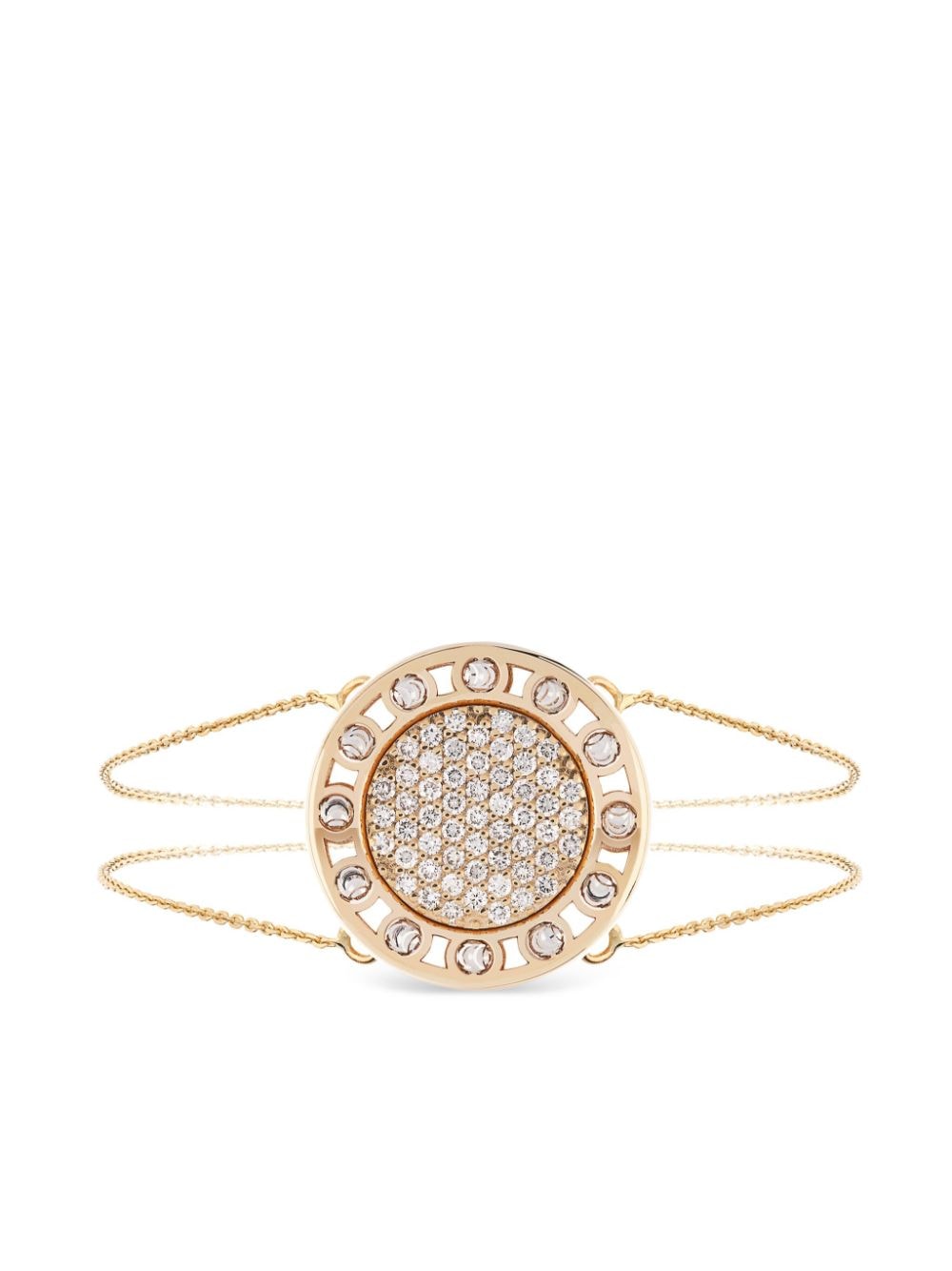 Officina Bernardi 18kt gold Senzatempo diamond bracelet von Officina Bernardi