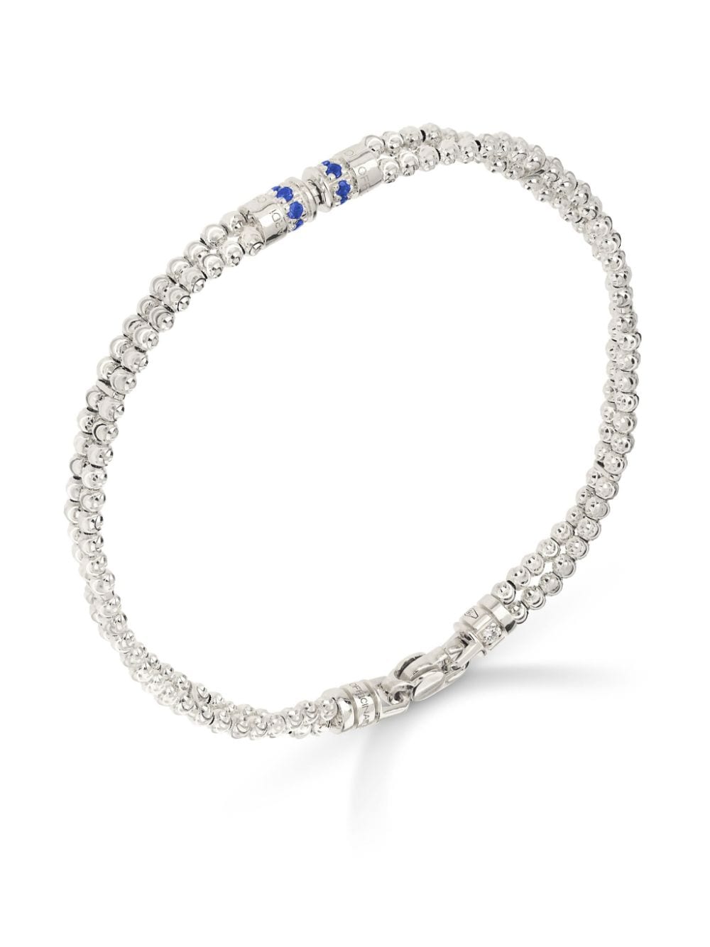 Officina Bernardi 18kt white gold Moon sapphire bracelet - Silver von Officina Bernardi