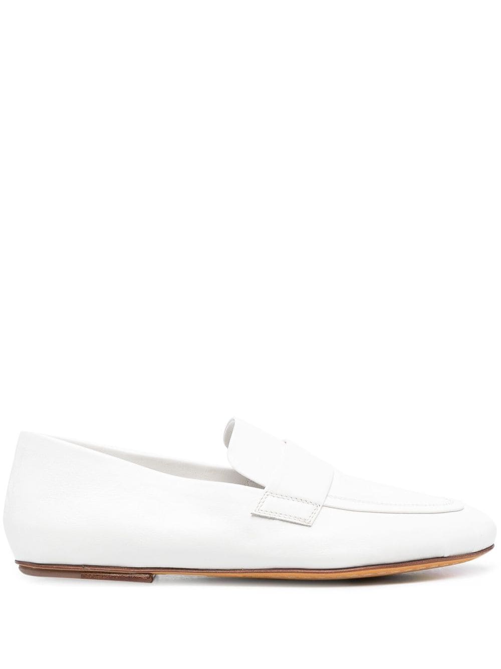 Officine Creative 25mm leather penny loafers - White von Officine Creative