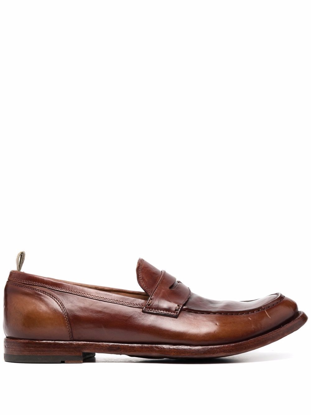 Officine Creative Anatomia penny loafers - Brown von Officine Creative