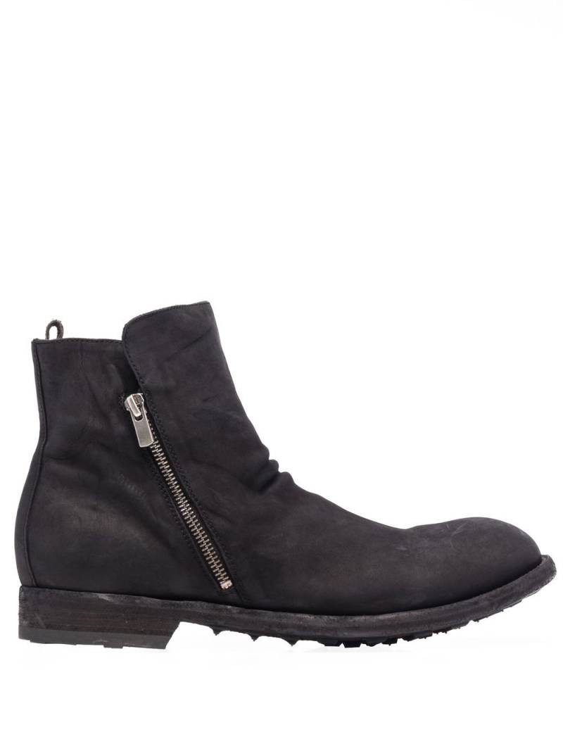 Officine Creative Arbus zipped boots - Black von Officine Creative