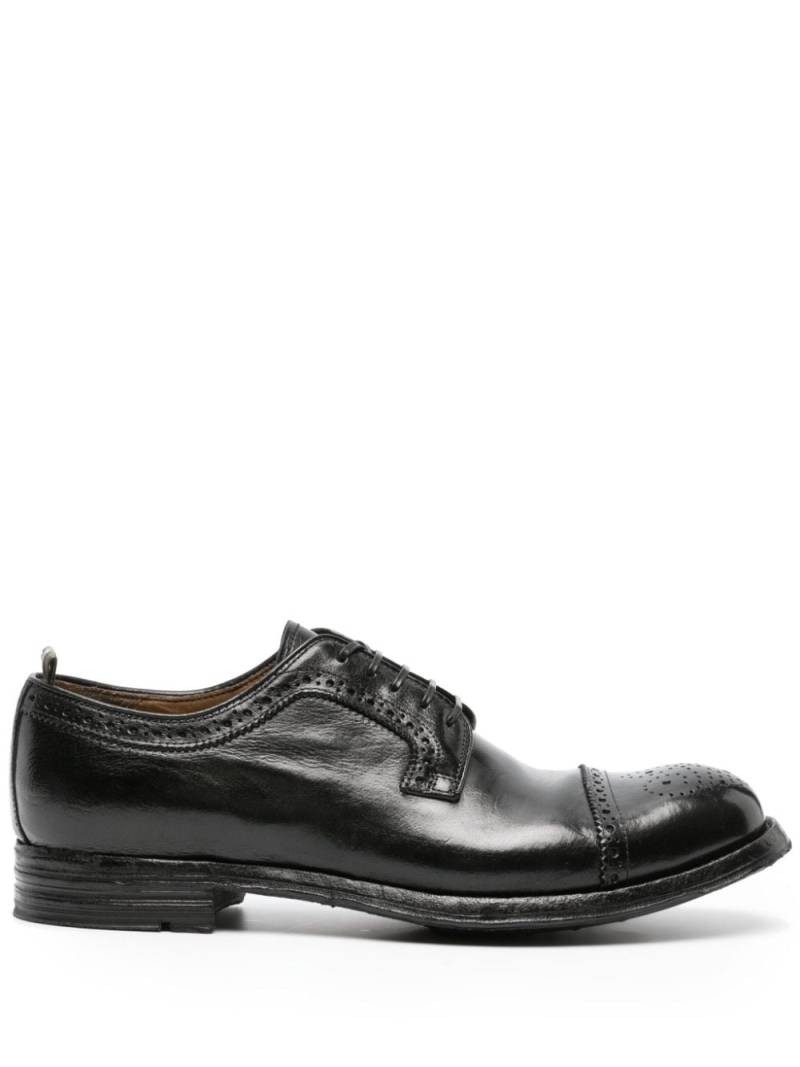 Officine Creative Balance 004 leather brogues - Black von Officine Creative