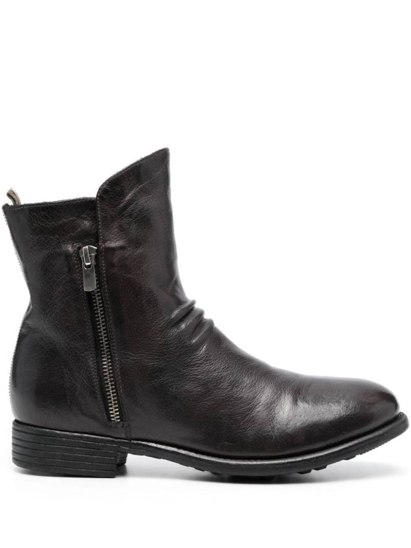 Officine Creative Calixte 058 leather boots - Grey von Officine Creative